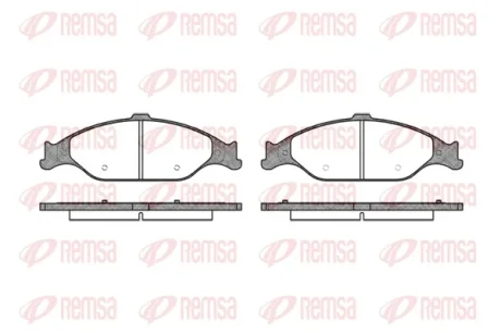 REMSA FORD USA Гальмівні колодки MUSTANG Convertible (C) 3.8 -99 Remsa 0760.00