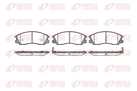 Тормозные колодки REMSA 0771.32
