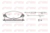 REMSA CITROEN колодки гальмівні передні C5 2.2HDI-3.0 01- Remsa 0827.04 (фото 1)
