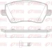 NISSAN гальмівні колодки передн Micra, Note 03- RENAULT Clio, Kangoo 1.5DCI Remsa 0987.22 (фото 1)
