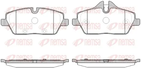 Тормозные колодки REMSA 1131.30