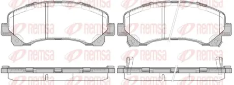 Тормозные колодки REMSA 1407.00