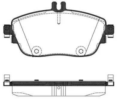 Тормозные колодки REMSA 1485.08