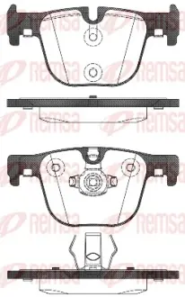 Тормозные колодки REMSA 1493.00