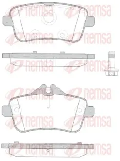 Тормозные колодки REMSA 1503.10