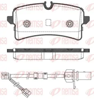 Тормозные колодки REMSA 1505.02