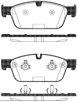 Тормозные колодки REMSA 1511.00