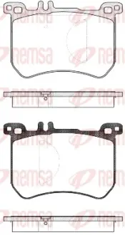 Тормозные колодки REMSA 1533.00
