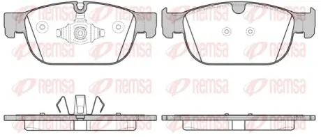 Тормозные колодки REMSA 1696.00