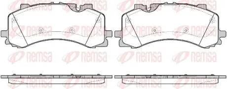 Тормозные колодки REMSA 1744.00