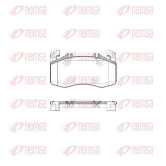 DB Гальм. колодки передн. A-CLASS (W177) AMG A 45 4-matic+ (177.053) 19- REMSA 1908.00
