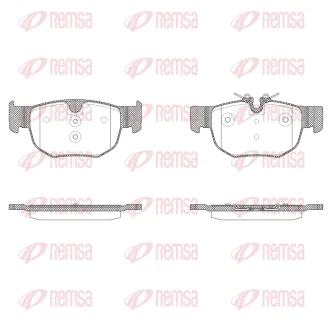 LAND ROVER Гальм. колодки RANGE ROVER VELAR (L560) 5.0 SCV8 4x4 19- Remsa 1915.00