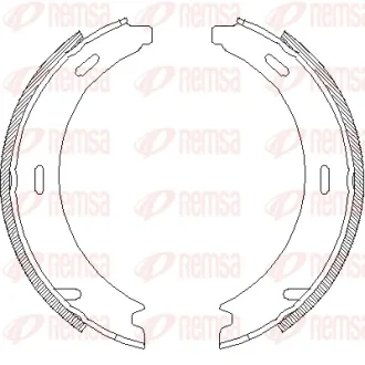 REMSA щоки ручного гальма DB W140 Remsa 4094.00