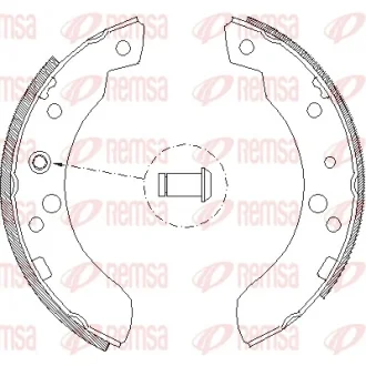 REMSA FORD Щоки гальмівні задні Transit 1,6/2,0/2,5 85-92 Remsa 4111.00