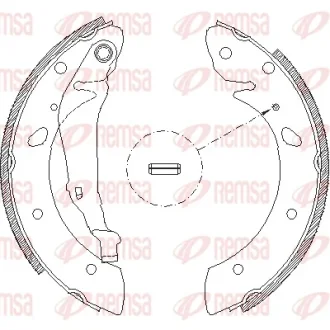 REMSA TOYOTA щоки гальмівні Avensis 97- Remsa 4113.00
