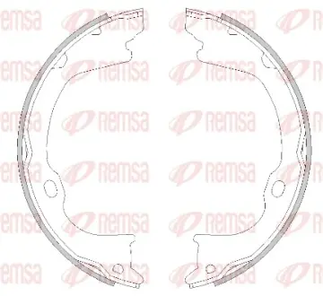 Тормозные колодки REMSA 4282.01