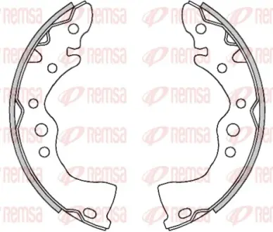 Тормозные колодки REMSA 4493.00