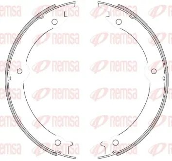 Гальмівні колодки REMSA 4620.00