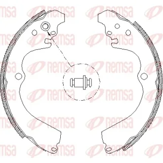 REMSA щоки гальм. задн. Subaru Forester Remsa 4663.00