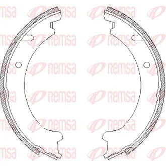 VOLVO щоки гальмівні С70/S70/V70/850 Remsa 4721.00
