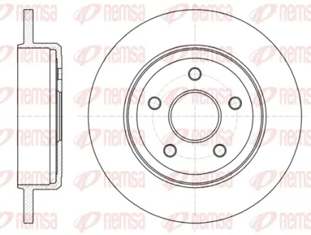 Диск гальмівний REMSA 61211.00