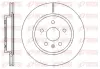 OPEL диск гальмівний задн. &quot;17-18&quot; Insignia 08- REMSA 61284.10 (фото 1)