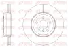 Гальмівний диск вентилюємий F01 345Х24 REMSA 61551.10 (фото 1)