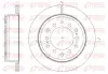 TOYOTA гальмівний диск задн.Land Cruiser Prado 2.7/4.0 10-,FJ Cruiser 06- REMSA 61664.10 (фото 1)