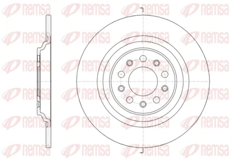 Диск гальмівний Remsa 61783.00