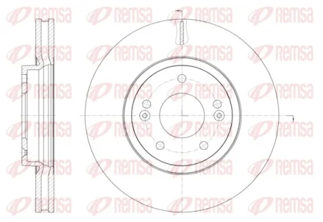 Диск гальмівний REMSA 61885.10