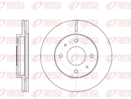 Диск гальмівний REMSA 6391.10