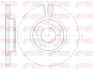 HONDA гальмівний диск передн. ACCORD VI (CK, CG, CH, CF, CL) 2.3 (CL3, S86) 01-03 Remsa 6985.10 (фото 1)