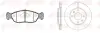 REMSA PEUGEOT К-кт гальм. колодки 0461.10 + диски 6131.10 106 II (1A_, 1C_) 1.1 i 97-01, CITROEN SAXO (S0, S1) 1.5 D 96-03 8461.02