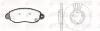 REMSA FORD К-кт гальм. колодки 0772.02 + диски 6609.10 TRANSIT 2.0TD 00- 8772.01