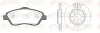 REMSA OPEL К-кт гальм. колодки 0774.12 + диски 6178.10 Corsa C 1,0-1,8 00- 8774.04