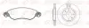 REMSA CITROEN К-кт гальм. колодки 0829.04 + диски 6603.10 BERLINGO 07/96- C2 09/03- C3 11/09- C3 PICASSO 02/09- C3 PLURIEL 05/03- C4 11/04- C5 08/04- 8829.00