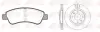 REMSA CITROEN К-кт гальм. колодки 0840.20 + диски 6603.10 передн.Berlingo,C2,3,4,DS3,Peugeot 97- 8840.01