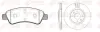REMSA CITROEN К-кт гальмівні колодки 0840.10 + диски 6604.10 передн.Berlingo,C2,3,4,DS3,Peugeot 97- 8840.03
