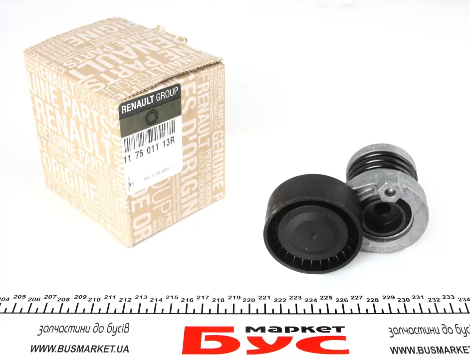 Натяжник ременя генератора Kangoo 1.5dCi 09- Renault 117501113R (фото 1)
