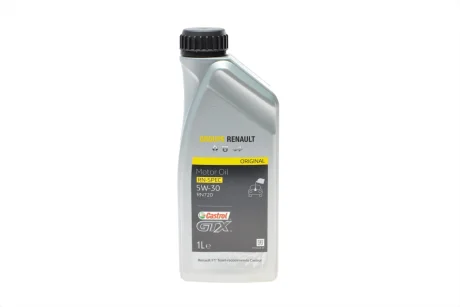Олива - Castrol GTX RN 5W-30 RN 720 1L Renault 7711658107