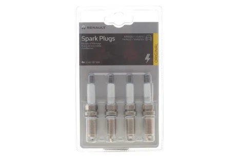 Свічка запалювання (к-кт 4шт) Dacia Logan/ Kangoo 1.4/1.2 16V 01- RENAULT 7711940255