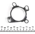 Прокладка клапана EGR Trafic 2.0 dCi 06-/Master 2.3dCi 10- Renault 8200577398 (фото 3)