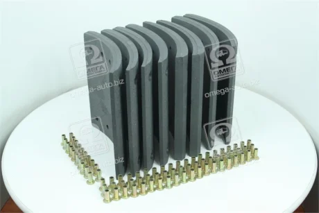 Накладка гальмівна (комплект на вісь) 420х200 2-й рем. BPW, DAF SB, SAF RIDER RD 19094Rem2