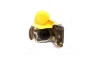 Головка з\&#039;єднувальна тип PALM жовта M22x1,5 з відсікаючим клапаном RIDER RD 48014CB (фото 1)