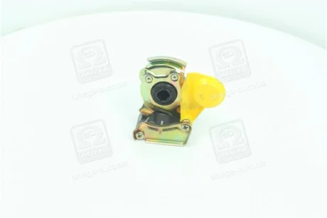 Головка з\'єднувальна тип PALM жовта M16x1,5 з відсікаючим клапаном RIDER RD 48014DA