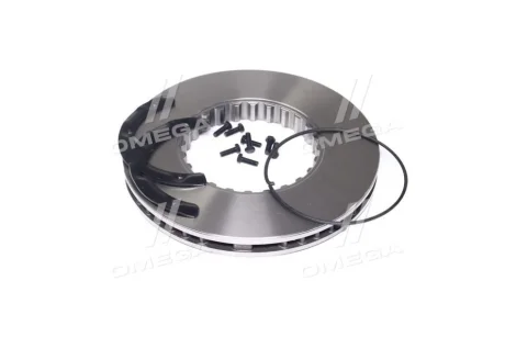 Диск гальмівний STANDARD (вентильований) RENAULT DXI, VOLVO (з монтажним к-том) RIDER ST 09-VO097 - фото Диск гальмівний STANDARD (вентильований) RENAULT DXI, VOLVO (з монтажним к-том) RIDER ST 09-VO097