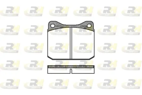 Гальмівні колодки ROADHOUSE 2010.00