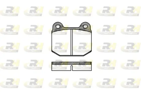 Гальмівні колодки ROADHOUSE 2014.00