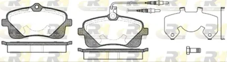 Гальмівні колодки ROADHOUSE 21102.02