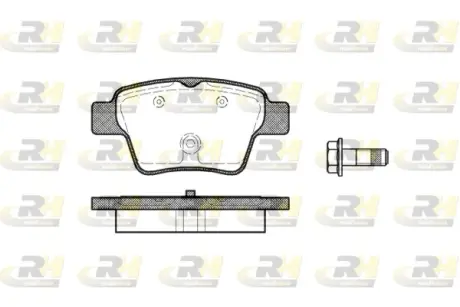 Гальмівні колодки ROADHOUSE 21138.00